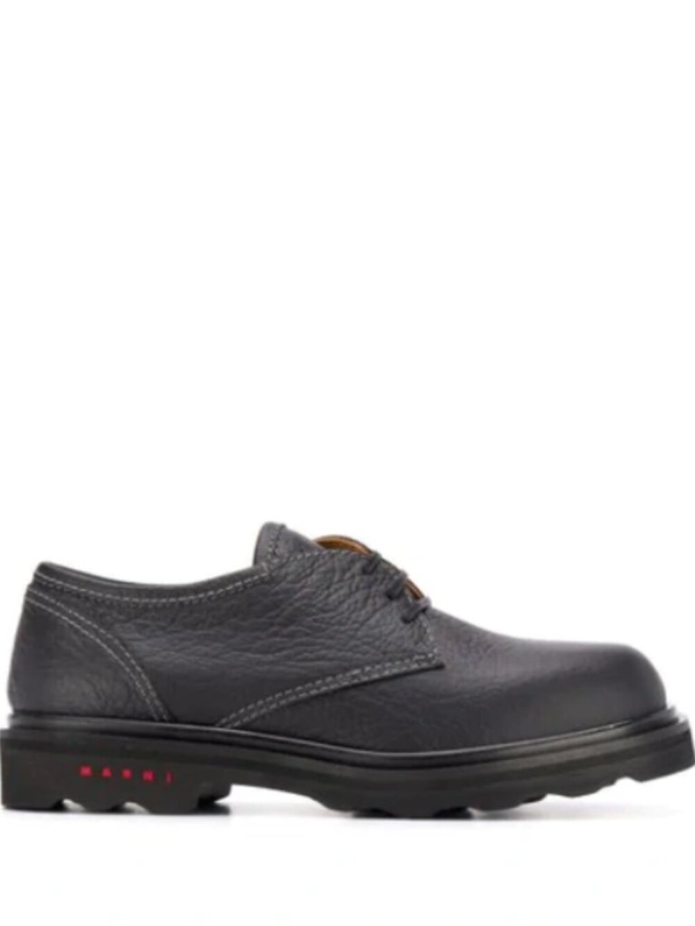 Marni Leather Derby Lace-up Shoes Loafers Black Size EU41